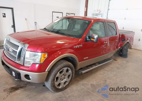 2012 Ford F-150 Lariat from USA, damaged, VIN 1FTFW1ET1CFB33711